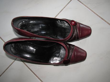 Bordó lodičky v. 40, 40