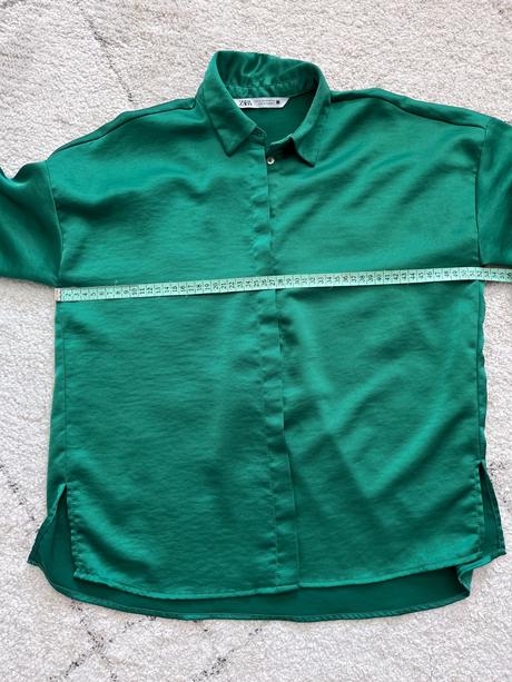 Saténová košeľa zara, zara,s