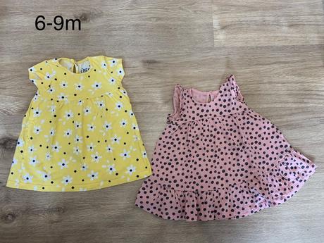 Letne saty 6-9m, f&f,74