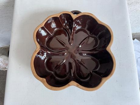 Stvorlistok pre stastie keramicka forma 24x6,5 cm,