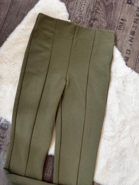 Rebrované leginy, h&m,s