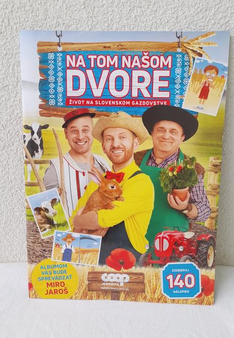Nálepkový album - na tom našom dvore,