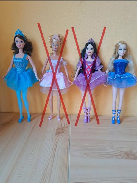 Barbie ballerina (sada 1), 