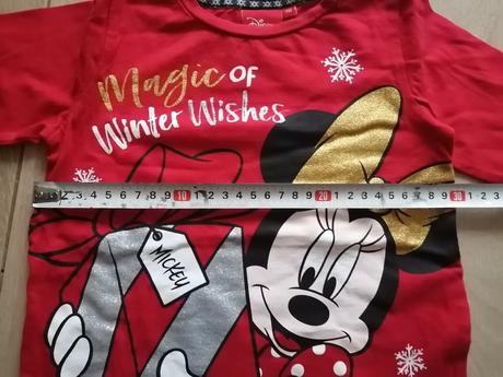Vianočné tričko s minnie mouse, disney,104