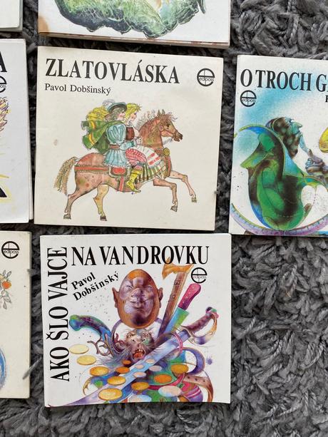 Krásne mini rozprávkové knižky pavol dobšinský,