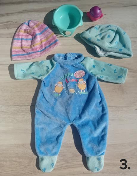 Oblečenie a doplnky pre bábiky baby born a anabell, 