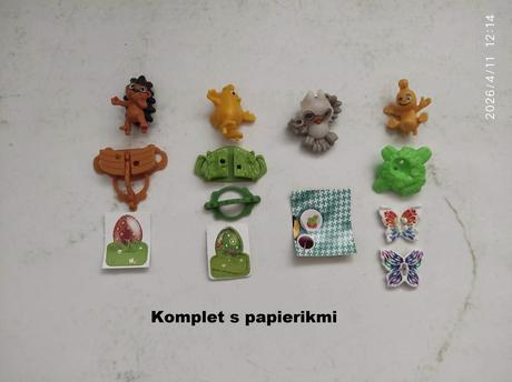 Kinder barbie, mario, natoons, marvel, 