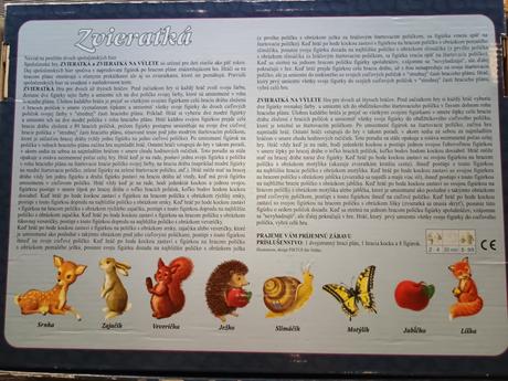 2 spoločenská hry zvieratká,