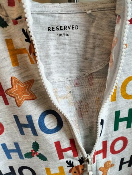 Vianočné pyžamo 110/116, reserved,110
