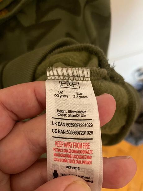 Detská mikina, f&f,98