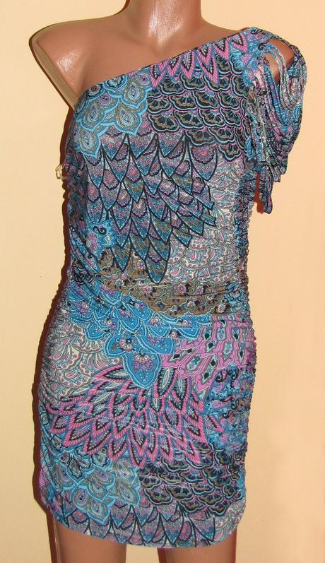 Extravagantné mini šaty, m