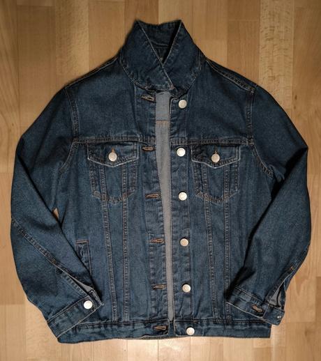 Oversize riflovka, bershka,s