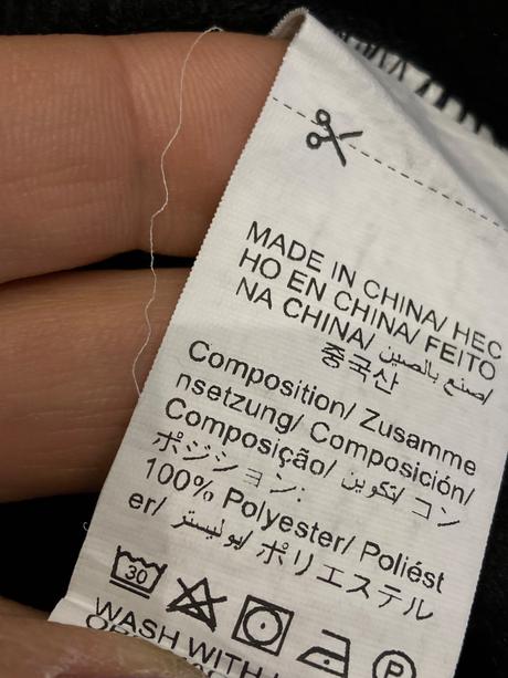 Pánska mikina s kapucňou vzadu s potlačou (l), l