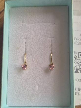 Zlate detske nausnice, 