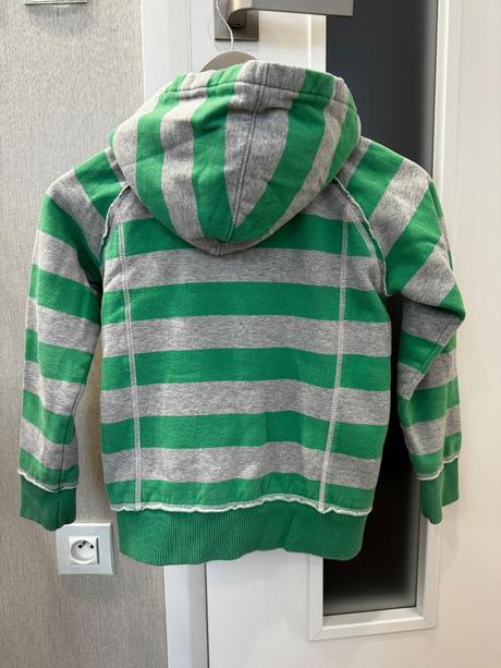 Hruba mikina s kapucou, 134, s dopor. postou, mini boden,134