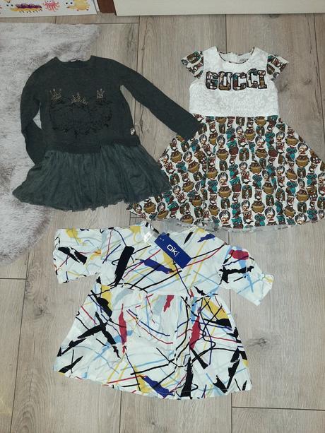 Balík šaty 2 kusy, 104–116