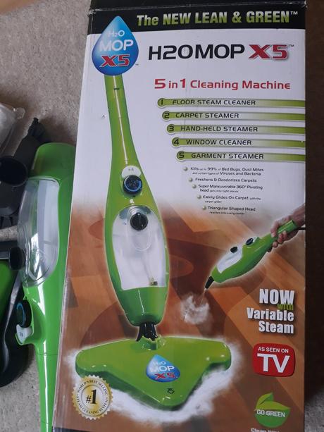 Parný mop h2omopx5,