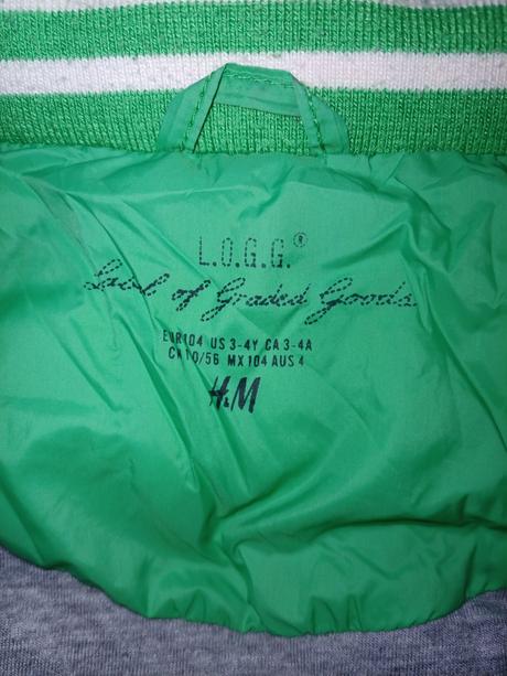 Zateplena vesta, h&m,104