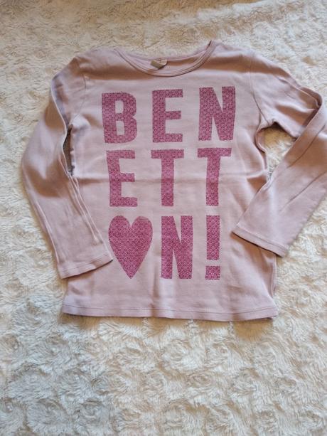 Tričko s dlhým rukávom, benetton,122