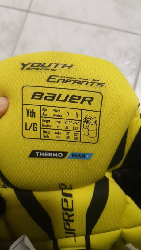 Hokejové nohavice bauer, bauer,l