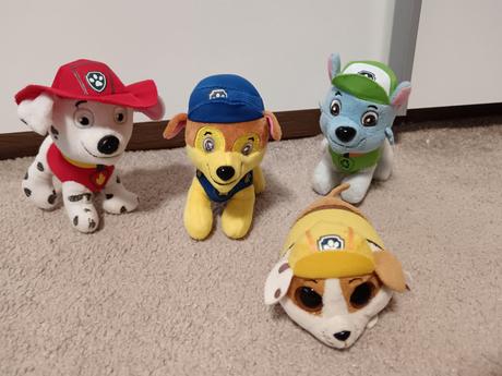 Malé plyšové hračky patrola, 