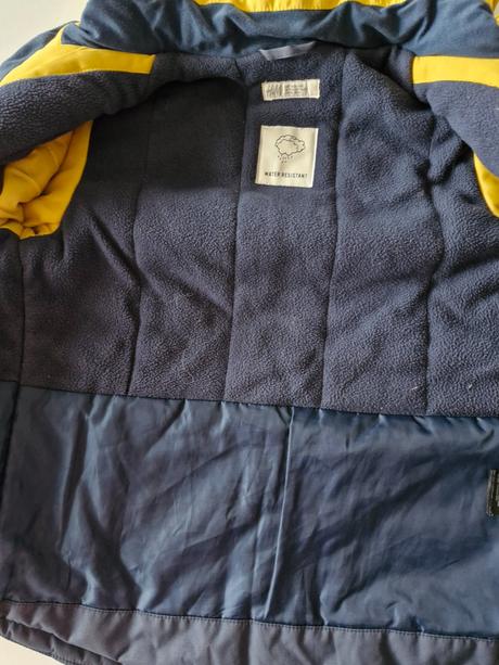 Zimná bunda, h&m,128