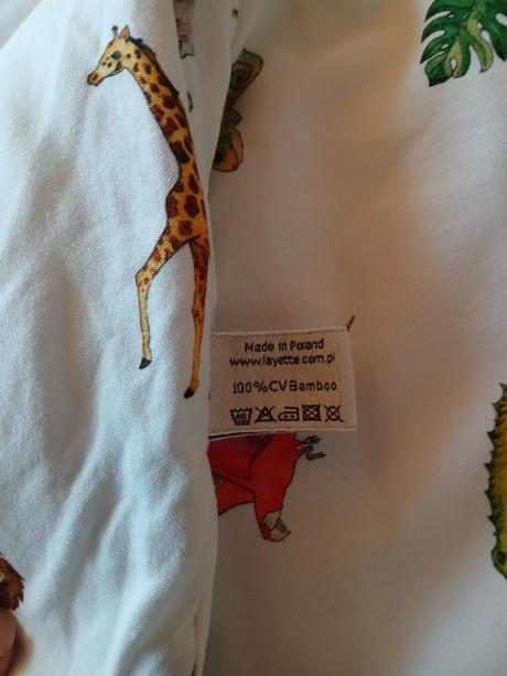 Obliecky s vyplnou layette jungle 2 komplety,