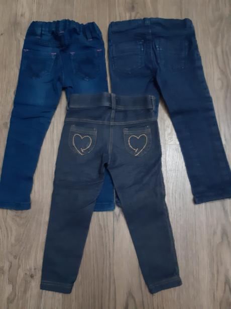 Predám 2ks rifle+ legíny, h&m,92