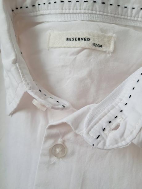 Biela košeľa reserved v.152, reserved,152