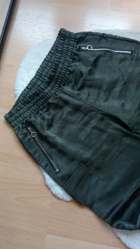 Zara nohavice lesklé, zara,s
