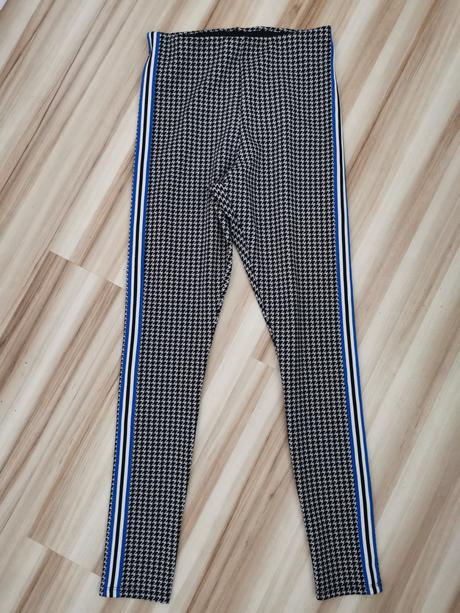 Prechodné legíny s kohúťou stopou, h&m,s