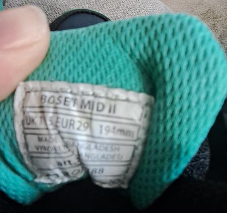 Trekové topánky, 29