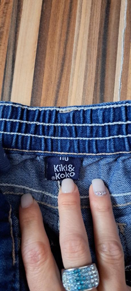 Riflové krátke nohavice, kiki&koko,110