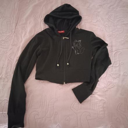 Crop mikina, s