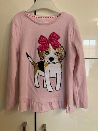 Tričko s flitrami, f&f,110