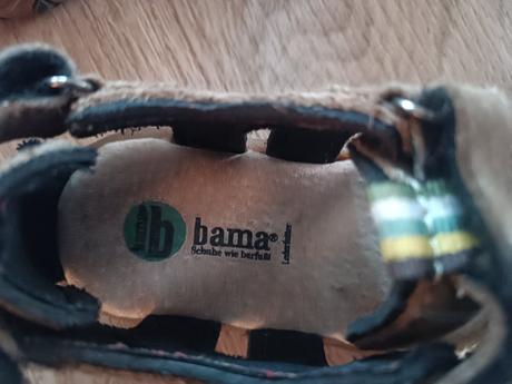 Kožené sandálky, bama,30