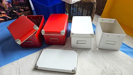 Krabice, ulozne boxy, kosiky - mix, 
