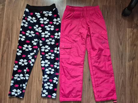 Zateplene nohavice, 128