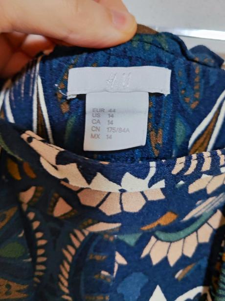 Ľahké voľné nohavice, h&m,xxl