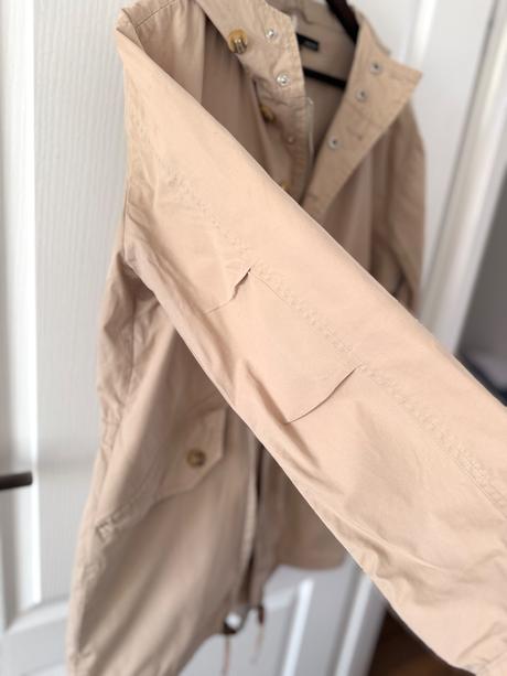 Štýlový bavlnený parka škandinávsky dizajn, m