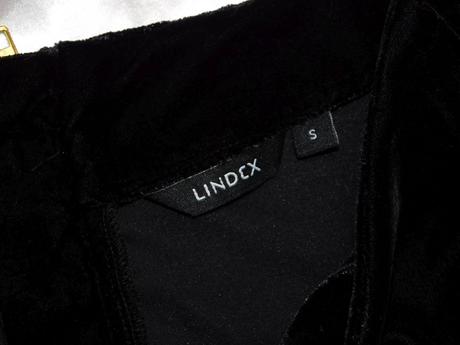 Pekne zamatove saty, lindex,36