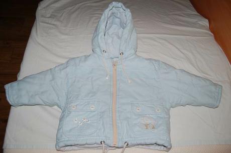 Hrubá jemnučká bundička s kapucnou, 86