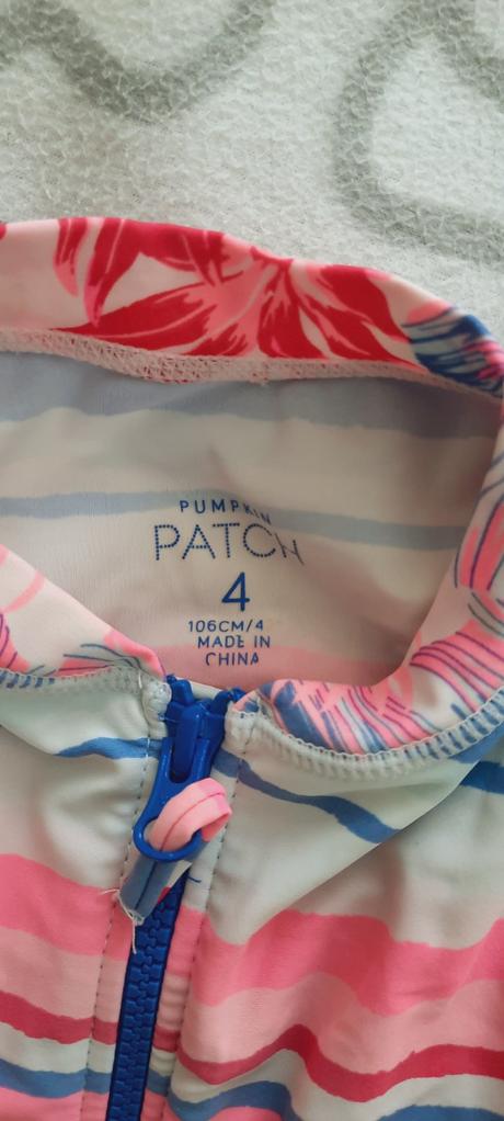 Tricko na plavanie, pumpkin patch,104