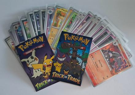 Pokémon karty "trick or trade" halloween (2), 