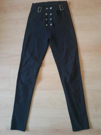 Strečové nohavice, s