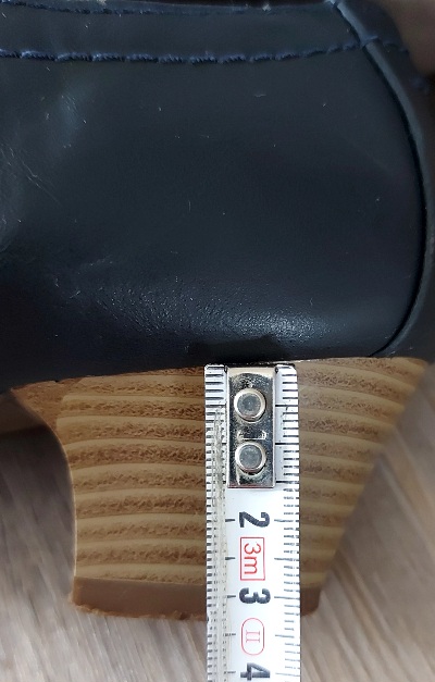 Dámske topánky na podpätku, graceland,38