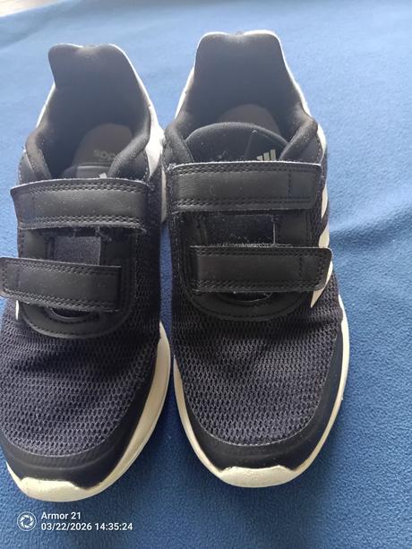 Adidas tenisky na suchý zips, 34, vd 22 cm., adidas,34
