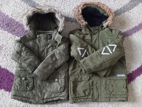Zimná bunda zelená/vojenská, f&f,104