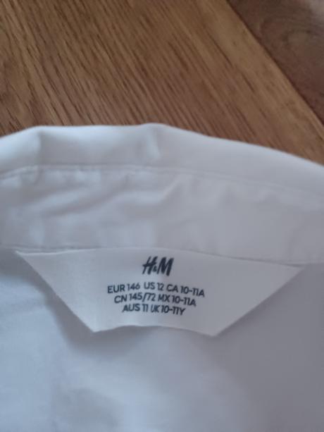 Biela blúzka h&m, h&m,146