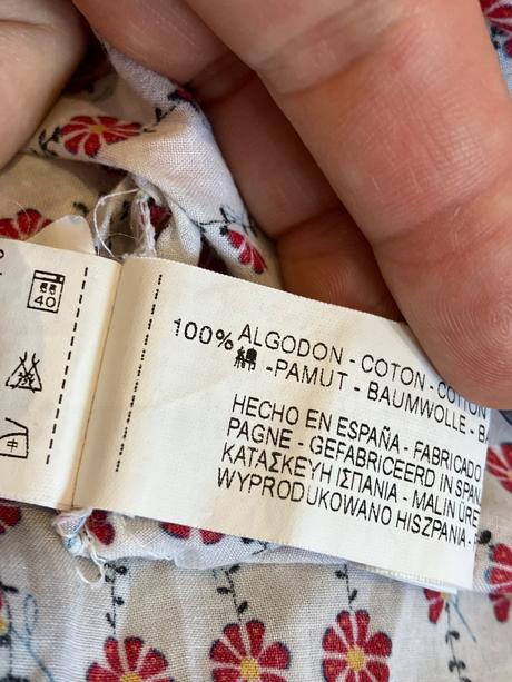 Dievčenská kvetovaná blúzka zara (3-4 r.), zara,104
